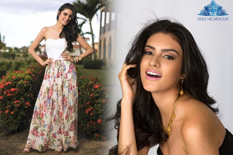 Martha Soledad Meza contestant Miss Nicaragua 2017