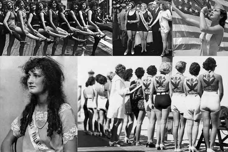 Unseen Vintage Snaps of Beauty Queens from the 1920 Era