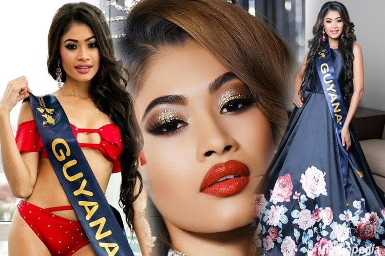 Divya Yabindranauth Miss United Continents Guyana 2017