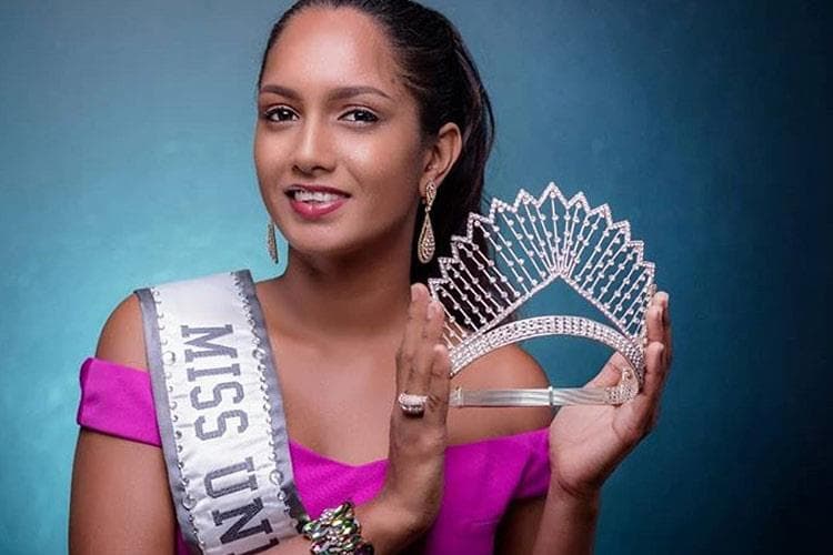Angella Elvina Dalsou Miss Universe Saint Lucia 2018 for Miss Universe 2018