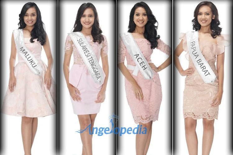 Miss Indonesia 2016 favourites for the Crown