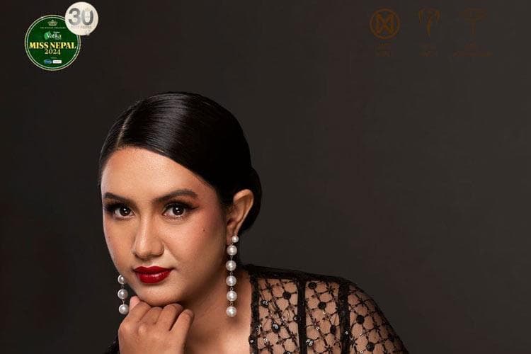 Aanchal Khatri Finalist Miss Nepal 2024