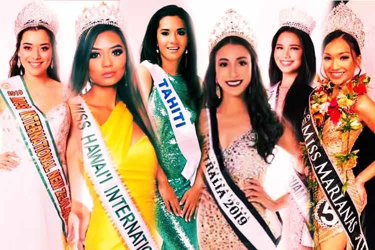Miss International 2019 Delegates From Oceania