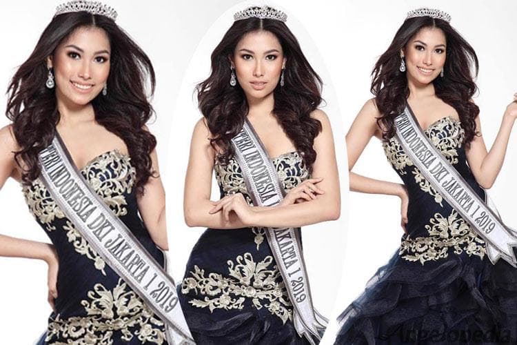 Frederika Alexis Cull Miss Daerah KhususIbukota Jakarta 2019 Finalist Puteri Indonesia 2019
