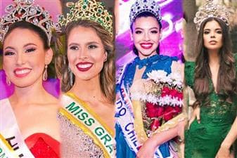 Team Chile for International Beauty Pageants 2019