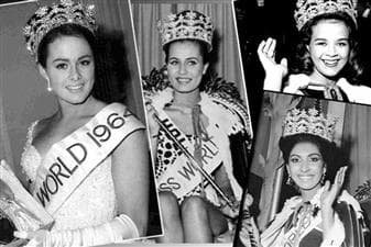 Miss World winners from 1961 to 1970