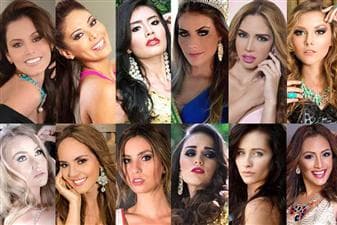 Miss Intercontinental 2015 delegates from America