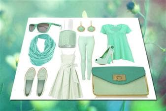 Mint Green is the latest dominating colour in the fashion trend