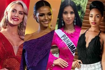 Miss Universe 2018 Delegates from North America
