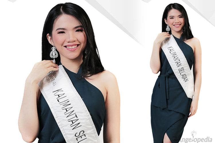 Kesia Gunawan representing South Kalimantan