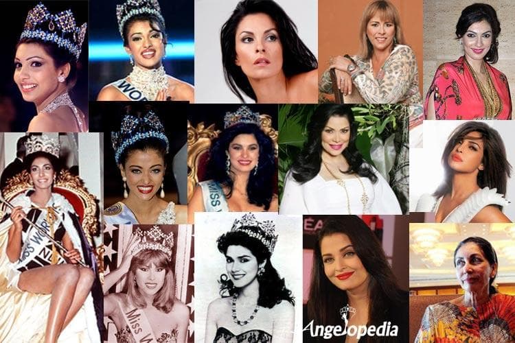 Former Miss World Beauty Queens Then and Now