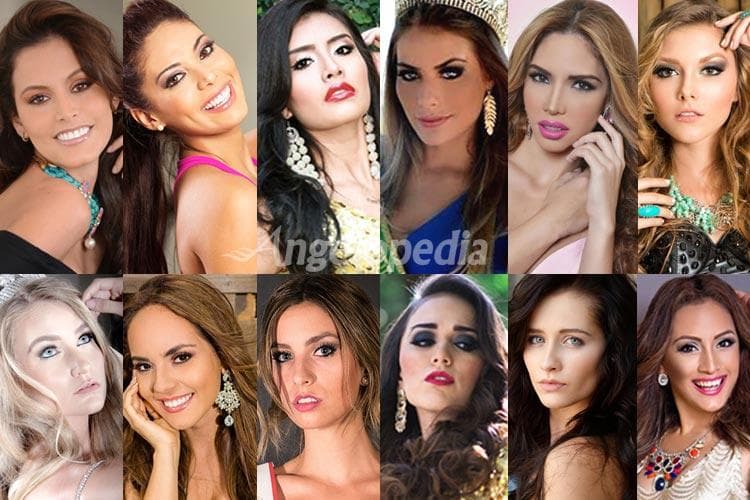 Miss Intercontinental 2015 delegates from America