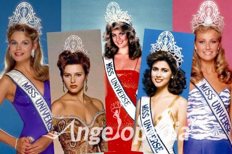 Miss Universe winners from 1981 to 1990