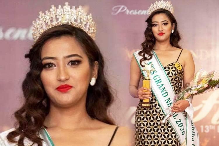 Miss Grand Nepal 2020 Ambika Joshi Rana