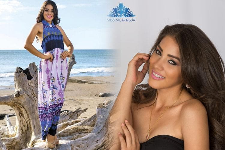 Allison Herrera contestant Miss Nicaragua 2017