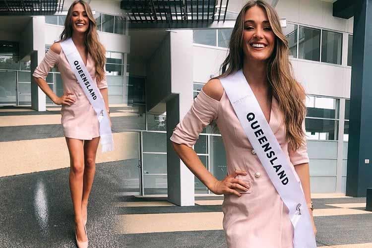 Johanna Holzmann Finalist Miss Universe Australia 2019