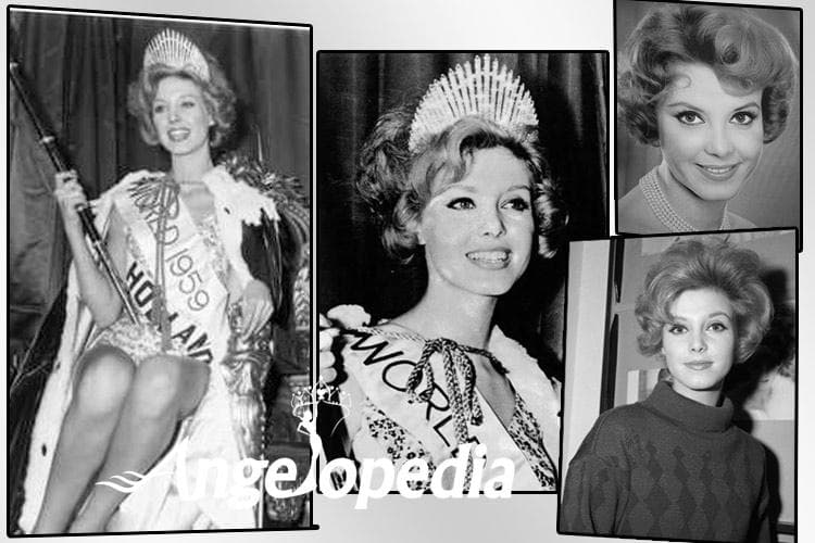 Corine Rottschafer Miss World 1959 from Netherlands