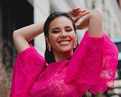 Catriona Gray dazzles at the first day of New York Fashion Week