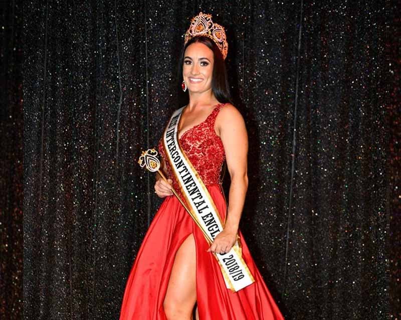 Sarah Davies crowned Miss Intercontinental England 2018