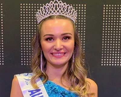Géromine Prique crowned Miss Auvergne 2020 for Miss France 2021