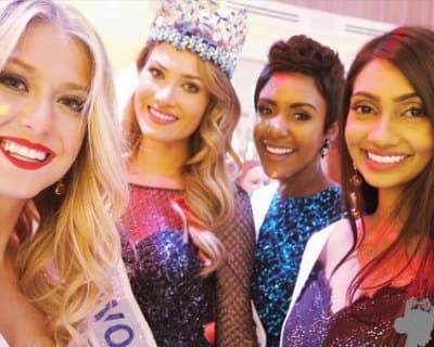 Miss World 2016 contestants attend MGM National Harbor Grand Opening