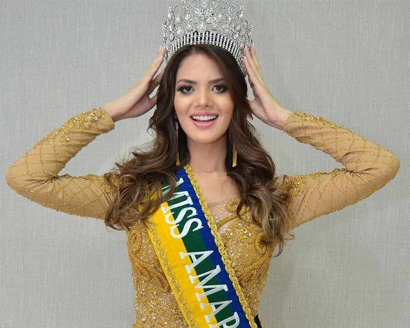 Williene Lima crowned Miss Amapá Be Emotion 2018 for Miss Brasil Be Emotion 2018