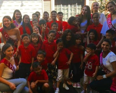 Miss Asia Pacific International 2016 contestants visit My Father’s House, Manila