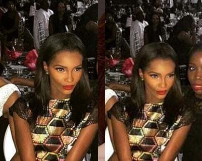 Former Miss World Agbani Darego stuns in Print Dress at UBA CEO’s awards