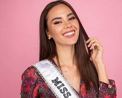 Catriona Gray dons her finale gown for the first time since Miss Universe 2018 night