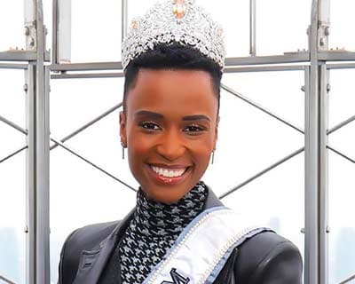 Miss Universe 2019 Zozibini Tunzi officially begins her media week