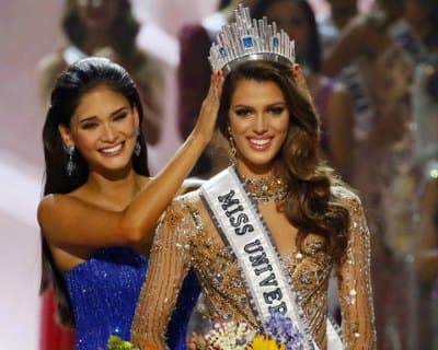 Iris Mittenaere and Pia Wurtzbach together in New York