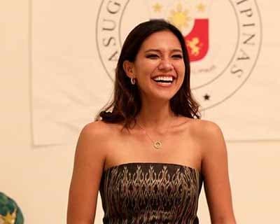 Binibini 20 Julia Eugene Saubier delivers a powerful speech in Beijing