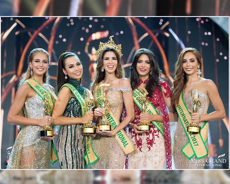 Miss Grand International 2017 Question and Answer Round Top 5