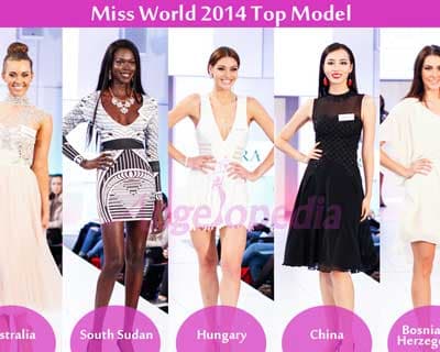 Miss World 2014 Challenge event Winners announced