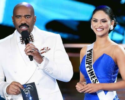 Steve Harvey and Pia Wurtzbach have the best response to Oscars 2017 Goof Up