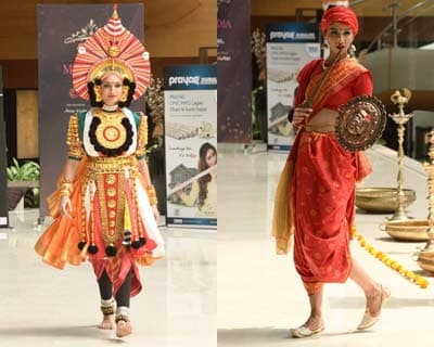 Femina Miss India 2016 Contestants Dazzle in National Costume
