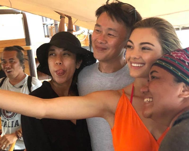 Miss Universe Demi-Leigh Nel-Peters sets foot in Indonesia