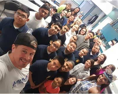 Miss World 2016 Stephanie Del Valle teams up with LAPD