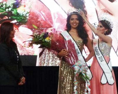 Nicktell Rodríguez Apodaca crowned Nuestra Belleza Hidalgo 2015