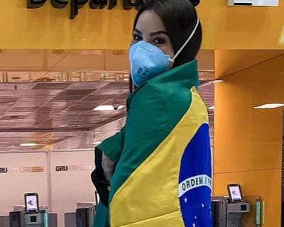 Brazil’s Julia Gama arrives in Mexico for quarantine before heading to USA for Miss Universe 2020