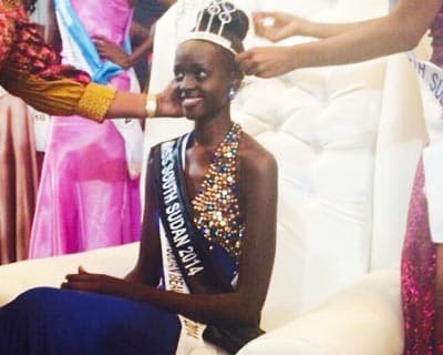 Agot Deng Jogaak Miss South Sudan 2014 for Miss Earth 2015