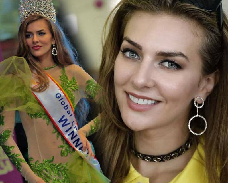 Elisabeta Eliza Ancău from Romania crowned Miss Global Charity Queen 2017 in Taiwan