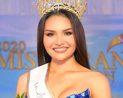 Paonrat Pinmuang crowned Miss Grand Chumphon 2020 for Miss Grand Thailand 2020