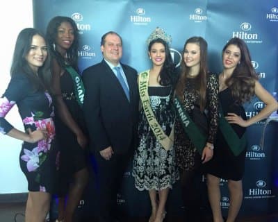 Miss Earth 2015 Press Presentation at the Hilton Danube Waterfront Vienna, Austria