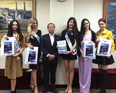 Check out the photos of Miss International 2016 contestants in Nagasaki
