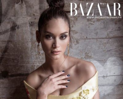 Pia Wurtzbach in a Fairytale Photoshoot for Harper’s Bazaar Vietnam