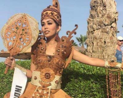 Miss Eco Dress Competition winners of Miss Eco International 2017