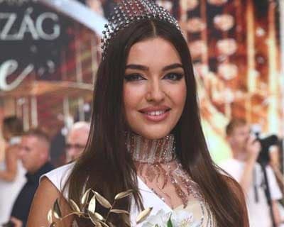 Andrea Katzenbach crowned Miss World Hungary 2024