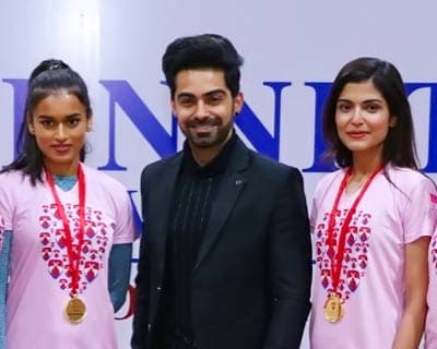 Miss Diva Universe 2020 delegates dazzles at the Bennett University Sports Day Event