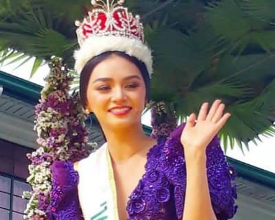 Kylie Verzosa occupied with her duties in the Philippines